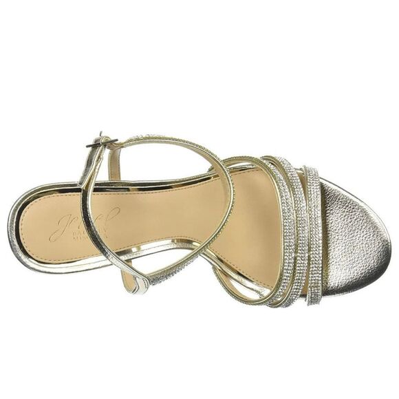 NWOB Jewel Badgley Mischka Women's Brighton Heeled Sandal Sz 5.5 - Picture 3 of 12